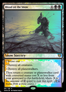 Blood on the Snow *Foil*