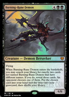 Burning-Rune Demon *Foil*