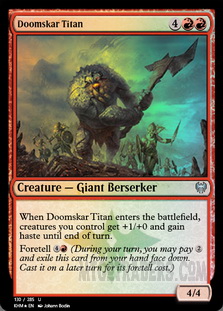 Doomskar Titan *Foil*