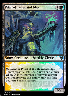 Priest of the Haunted Edge *Foil*