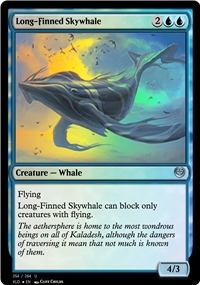 Long-Finned Skywhale *Foil*