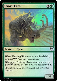 Thriving Rhino *Foil*