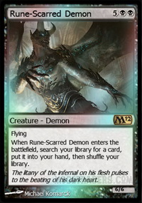 Rune-Scarred Demon *Foil*