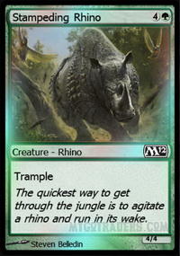 Stampeding Rhino *Foil*