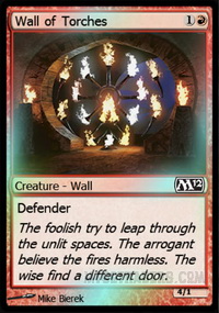 Wall of Torches *Foil*