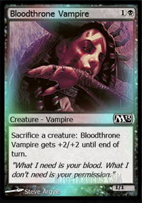 Bloodthrone Vampire *Foil*