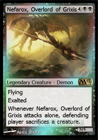 Nefarox, Overlord of Grixis *Foil*