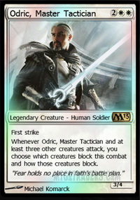 Odric, Master Tactician *Foil*