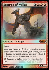Scourge of Valkas *Foil*