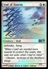 Wall of Swords *Foil*