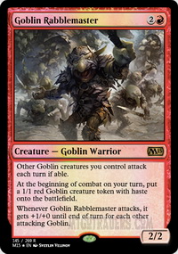 Goblin Rabblemaster *Foil*