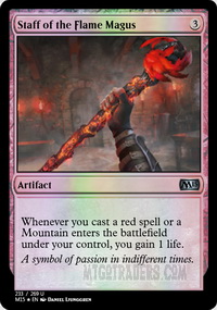 Staff of the Flame Magus *Foil*