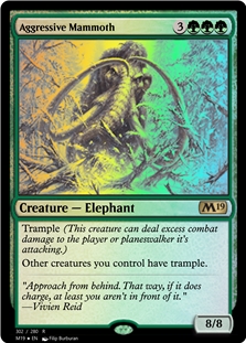 Aggressive Mammoth *Foil*