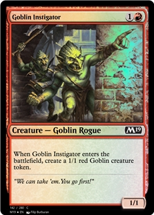 Goblin Instigator *Foil*