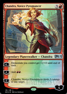 Chandra, Novice Pyromancer *Foil*