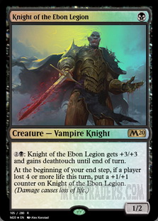 Knight of the Ebon Legion *Foil*