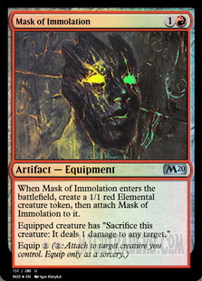 Mask of Immolation *Foil*
