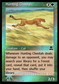 Hunting Cheetah *Foil*