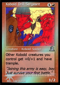 Kobold Drill Sergeant *Foil*