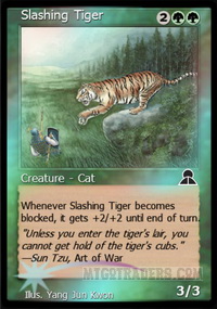 Slashing Tiger *Foil*