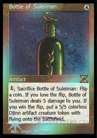Bottle of Suleiman *Foil*