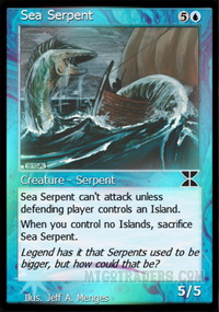 Sea Serpent *Foil*