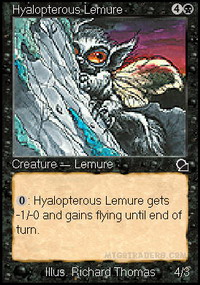 Hyalopterous Lemure