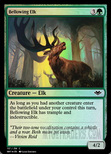 Bellowing Elk *Foil*