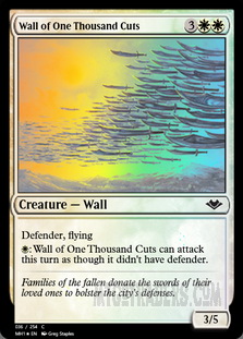 Wall of One Thousand Cuts *Foil*