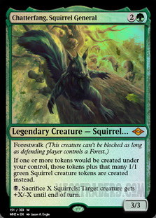 Chatterfang, Squirrel General *Foil*