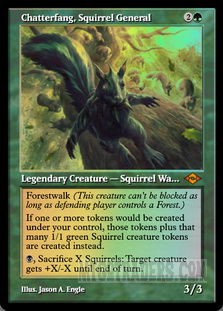 Chatterfang, Squirrel General *Foil*