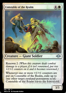Constable of the Realm *Foil*