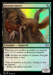Ravenous Squirrel *Foil*