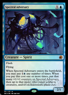 Spectral Adversary *Foil*