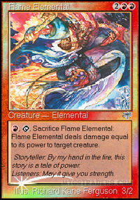 Flame Elemental *Foil*