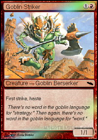 Goblin Striker *Foil*