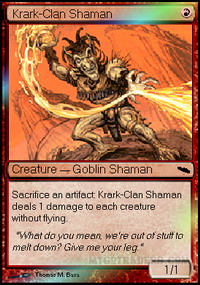 Krark-Clan Shaman *Foil*