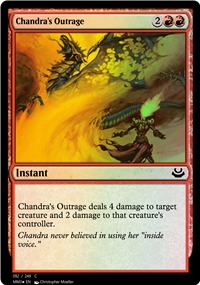 Chandra's Outrage *Foil*