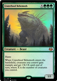 Craterhoof Behemoth *Foil*