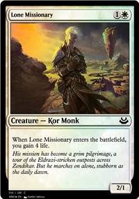 Lone Missionary *Foil*