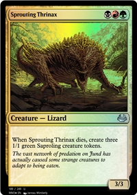 Sprouting Thrinax *Foil*
