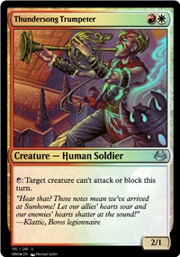 Thundersong Trumpeter *Foil*