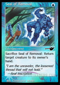 Seal of Removal *Foil*