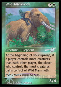 Wild Mammoth *Foil*