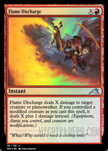 Flame Discharge *Foil*