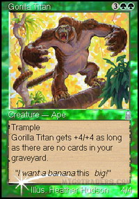 Gorilla Titan *Foil*