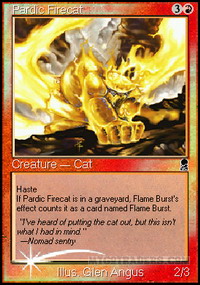 Pardic Firecat *Foil*