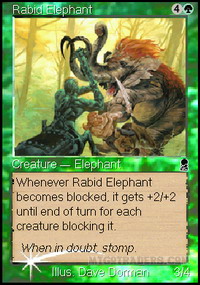 Rabid Elephant *Foil*