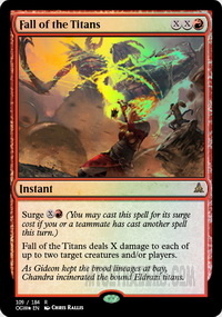 Fall of the Titans *Foil*