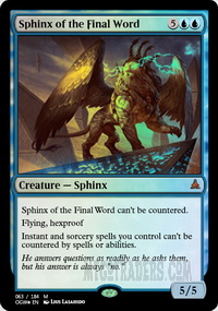 Sphinx of the Final Word *Foil*